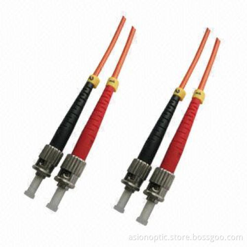 Fiber-optic Patch Cord, Multi-mode Duplex ST-ST